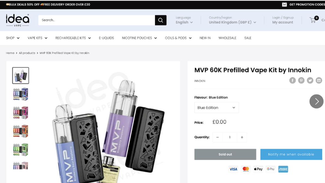 INNOKIN MVP 60K INNOKIN MVP 60K
